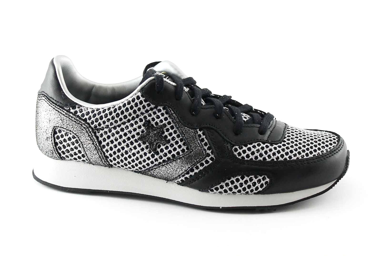 CONVERSE 552684C black/silver scarpe donna auckland racer running CONVERSE 552684C black/silver scarpe donna auckland racer running