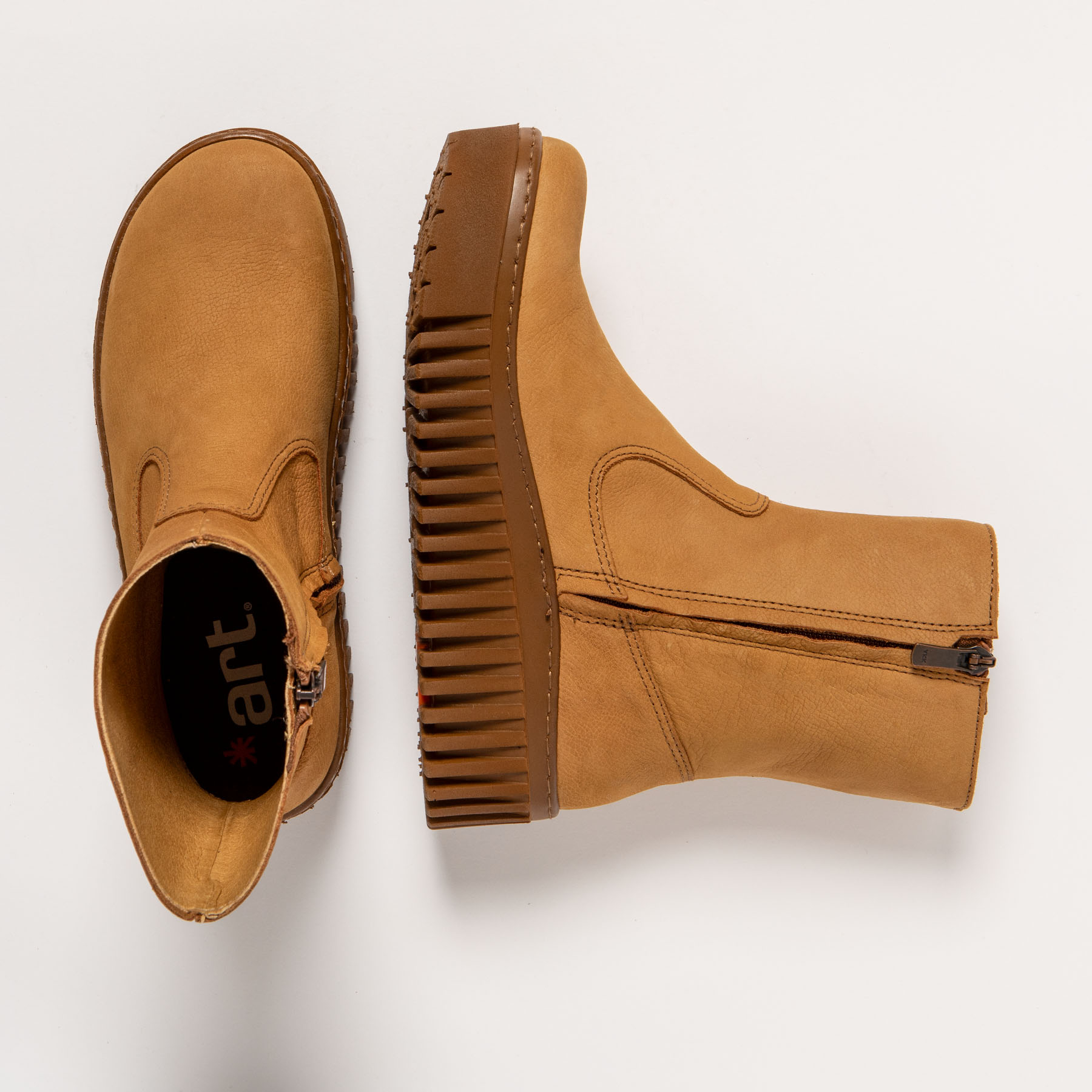 Art Company 1531 NOBUCK KARAMEL/BRIGHTON   YELLOW