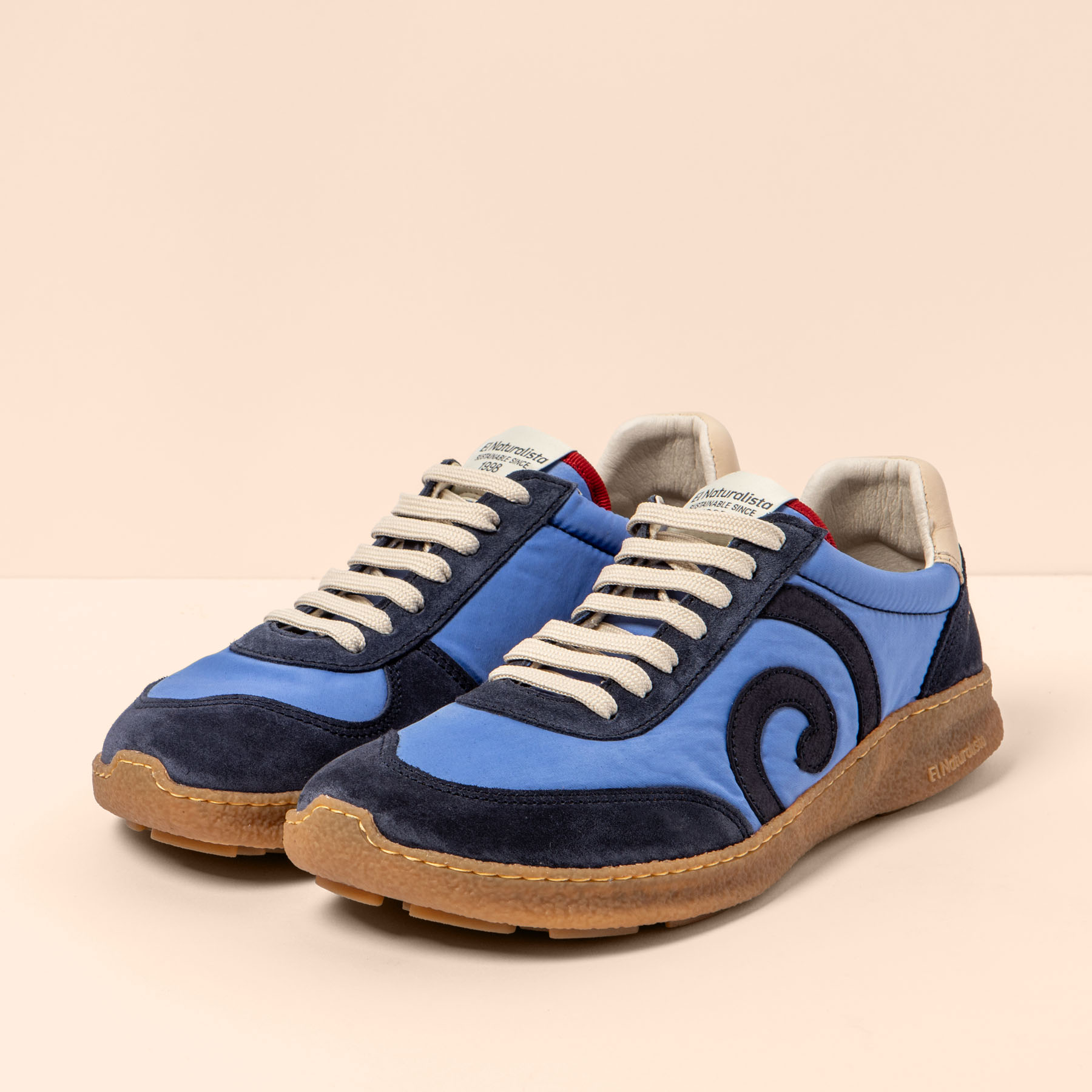 El Naturalista N5435A MULTI MATERIAL DENIM/OROEL   BLUE