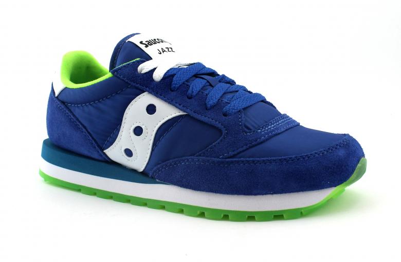 SAUCONY 2044-256 JAZZ ORIGINAL blu lime scarpe uomo sneakers lacci | eBay
