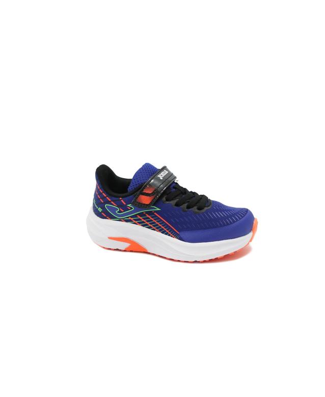 JOMA SUPER CROSS JR royal blu scarpe bambino sneaker strappo elastici