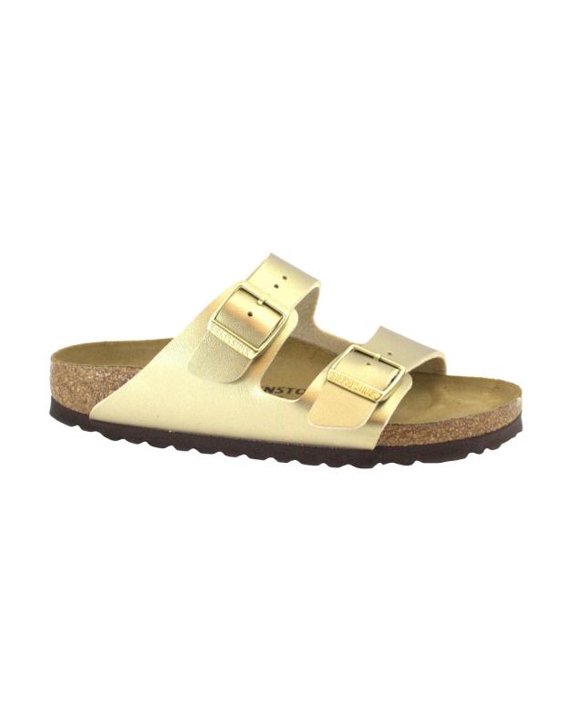 BIRKENSTOCK ARIZONA BS 1016111 gold oro ciabatte donna fibbie